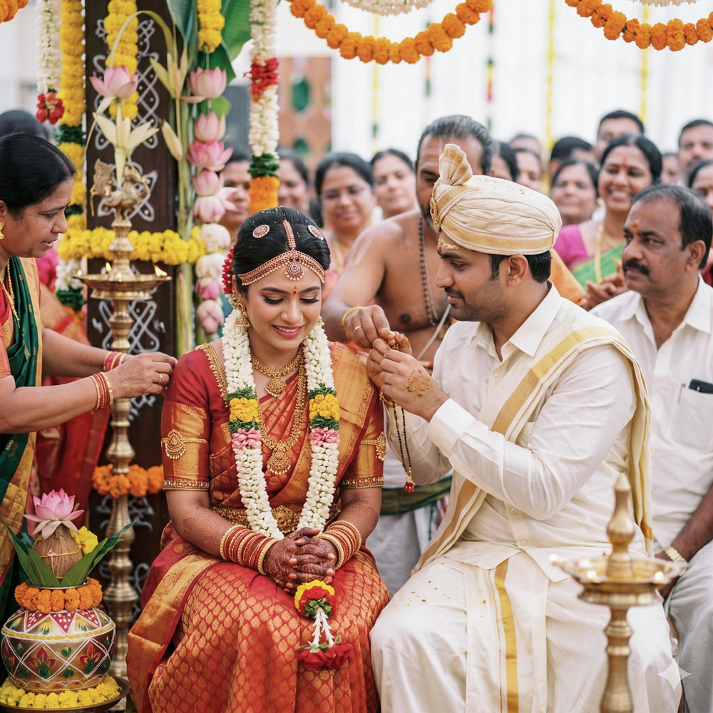 Tamil and Telugu Wedding Ceremonies Photo Guide