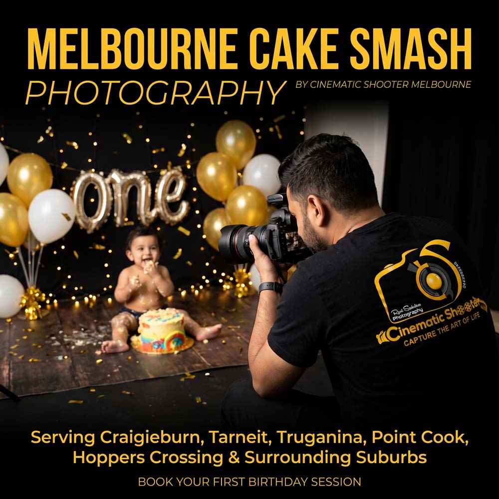 10 Creative Cake Smash Photography Ideas for a 1st Birthday in Melbourne