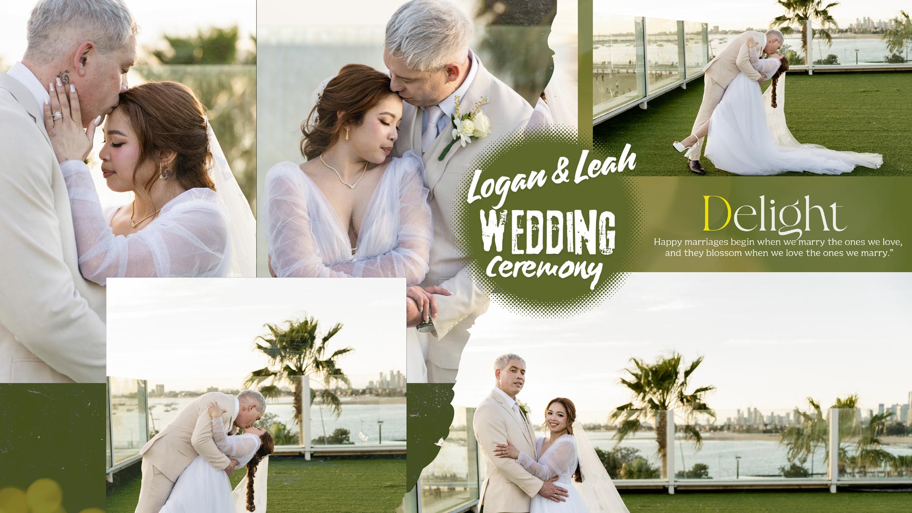 Logan & Leah Wedding Ceremony Highlights 4K Encore St Kilda Melbourne